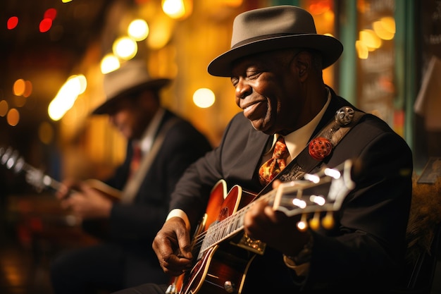 Street Musicians Jamming in New Orleans