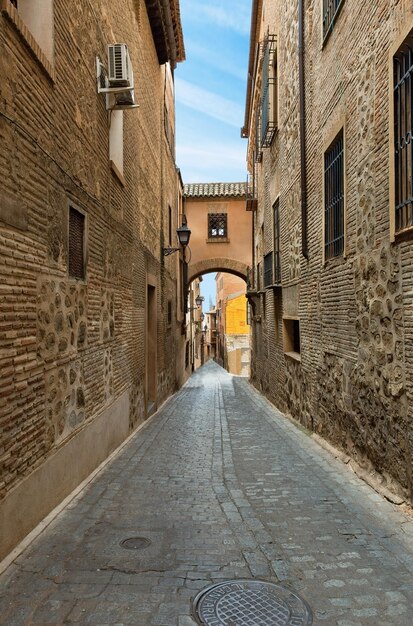 Street of the old city of Toledo