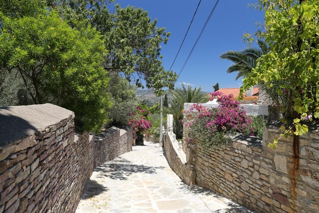 Street in Old Datca Mugla Turkey