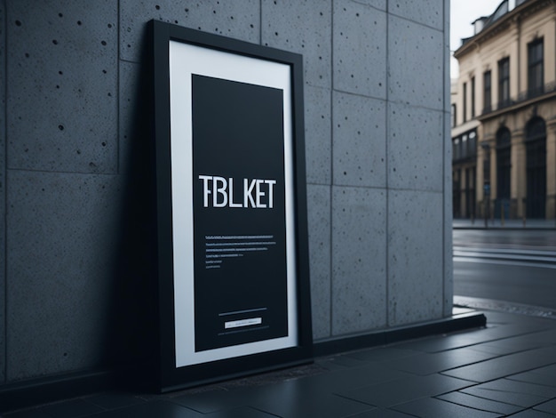 Street Poster Mockup