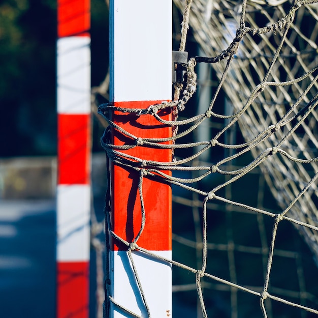 street soccer goal sports equipment bilbao city Spain