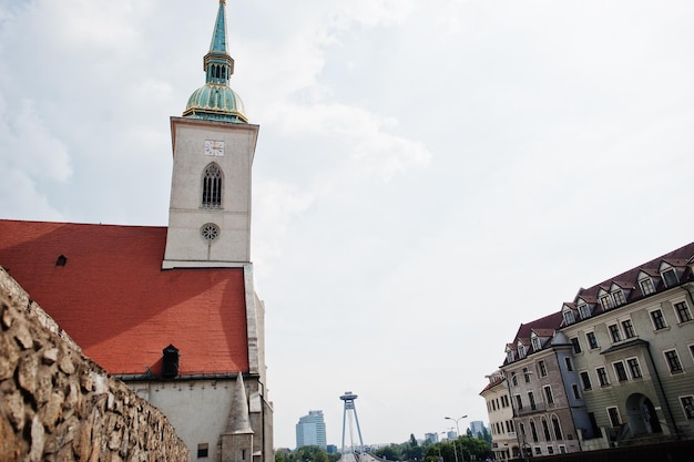 Street of view Bratislava Slovakia