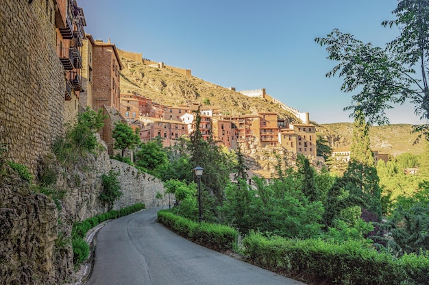 A street in the village of san gimignano