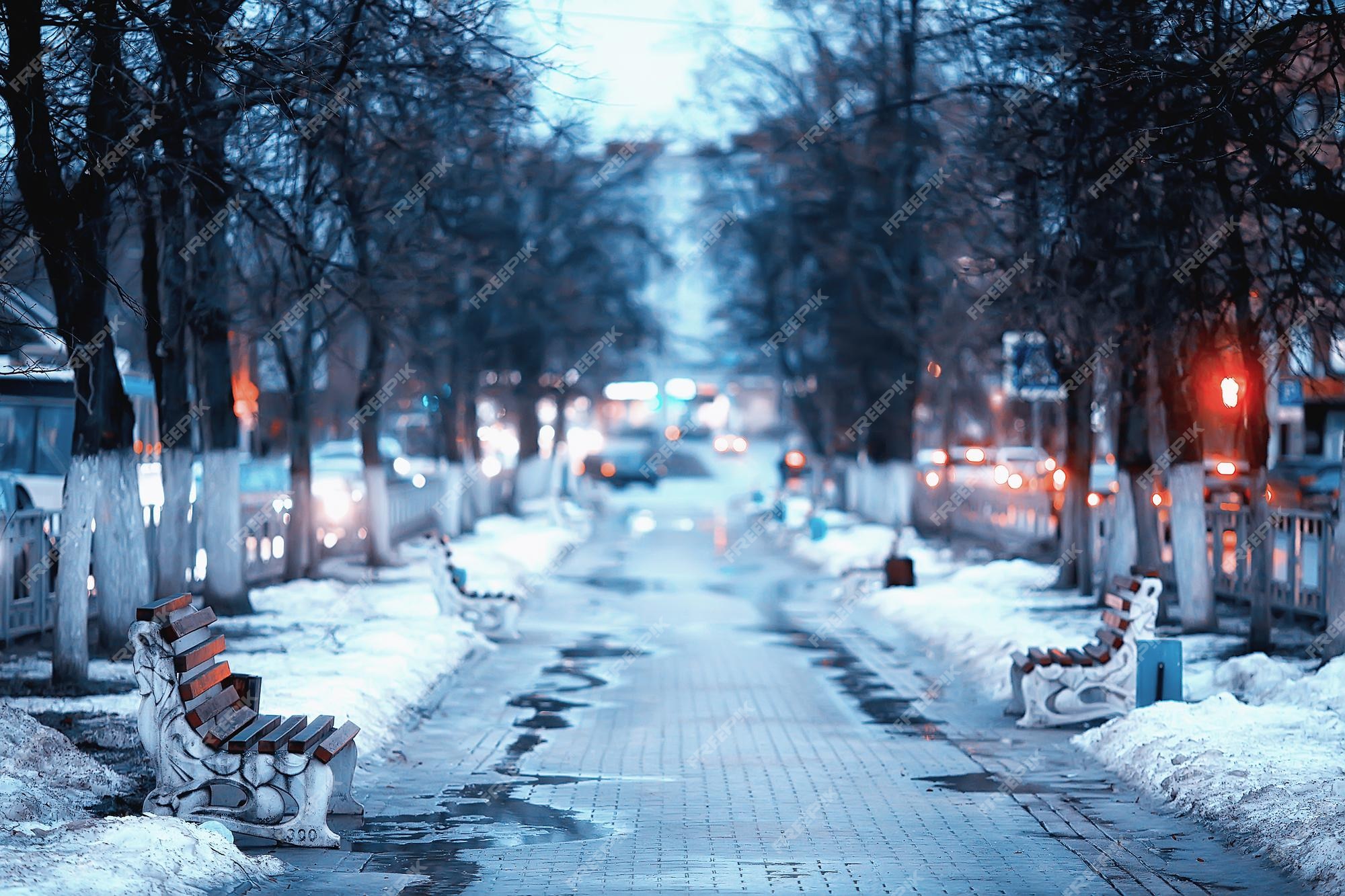 winter town hd wallpapers