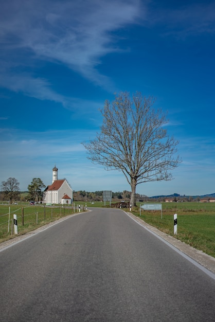 Street With A Natural View 