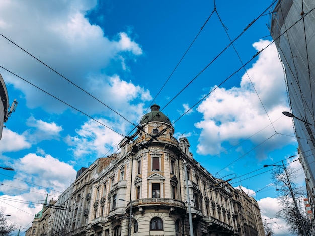 Photo streets and architecture of belgrade serbia