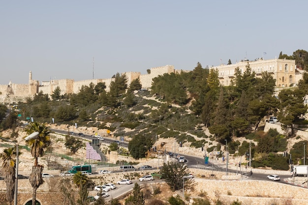 Streets and buildings of Jerussalim