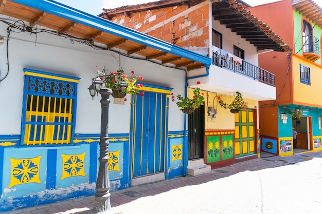 The streets of Guatape