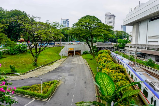 Photo streets of kuala lumpur in malaysia