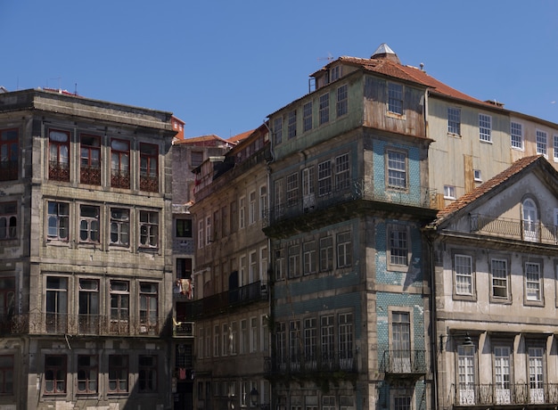 Photo streets of oporto portugal