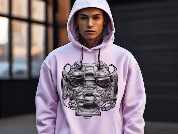 Photo streetwear style sweatshirt design