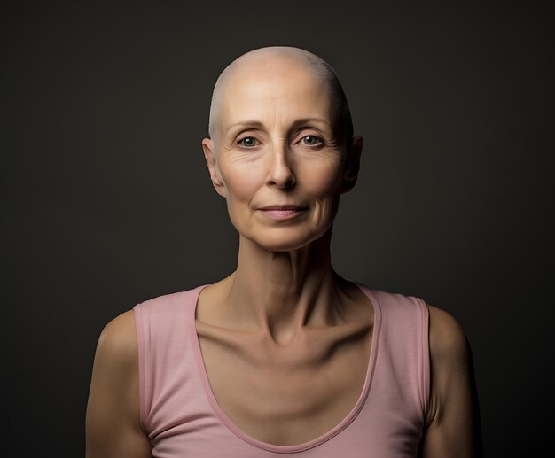 Foto forza nella battaglia il viaggio di una donna attraverso le cure oncologiche nella giornata mondiale del cancro