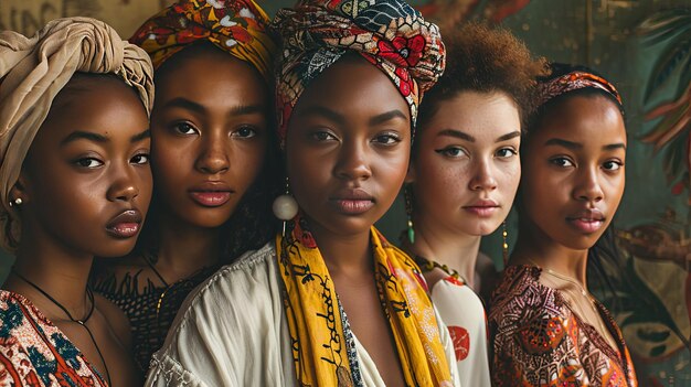 Photo strength in sisterhood across cultures