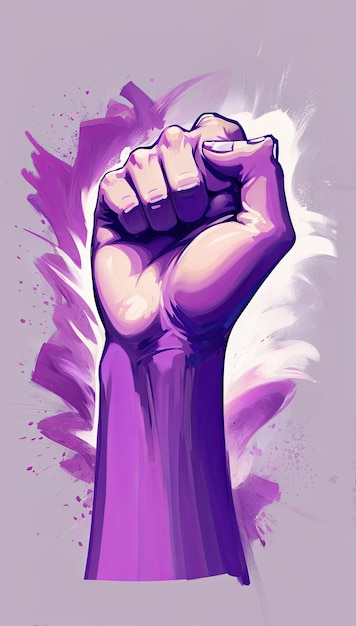 Strength in Solidarity Female Fist of Protest