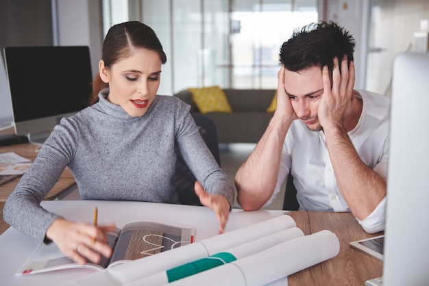 Stresful situation between coworker and boss