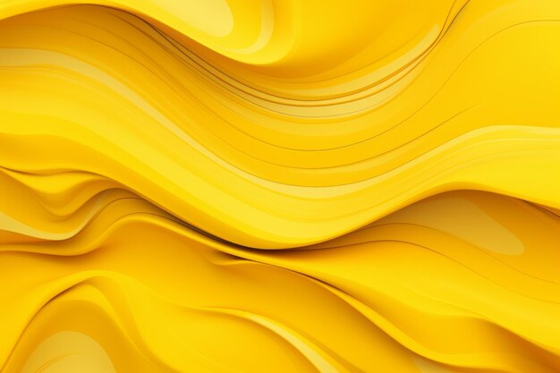 Photo striking black and yellow watercolor delight a contemporary abstract 3d vector art background