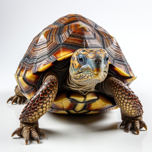 Striking Closeup of Tortoise Shell