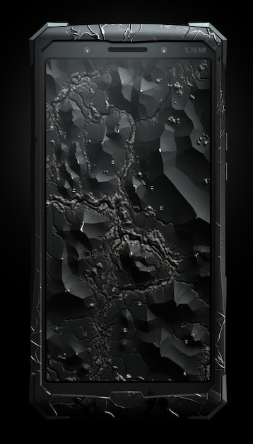 Striking high contrast bandw smartphone background captivating design for device interface