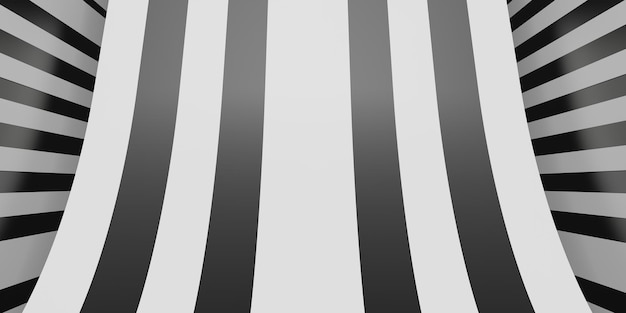 Striped background  zebra pattern parallel line scene stage Modern Studio Gallery 3D Illustrations