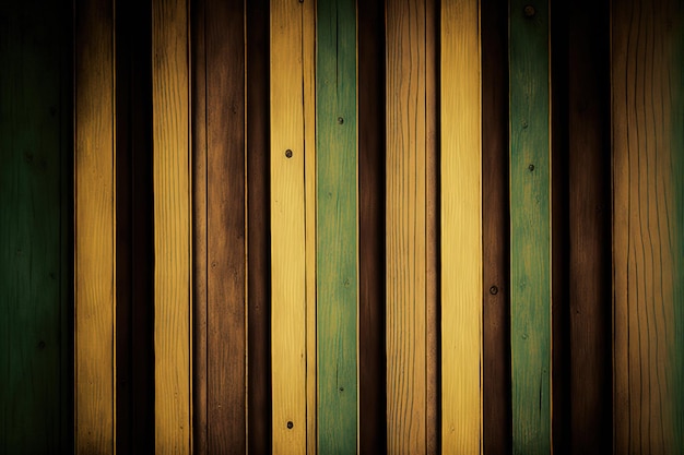 Striped old wood board