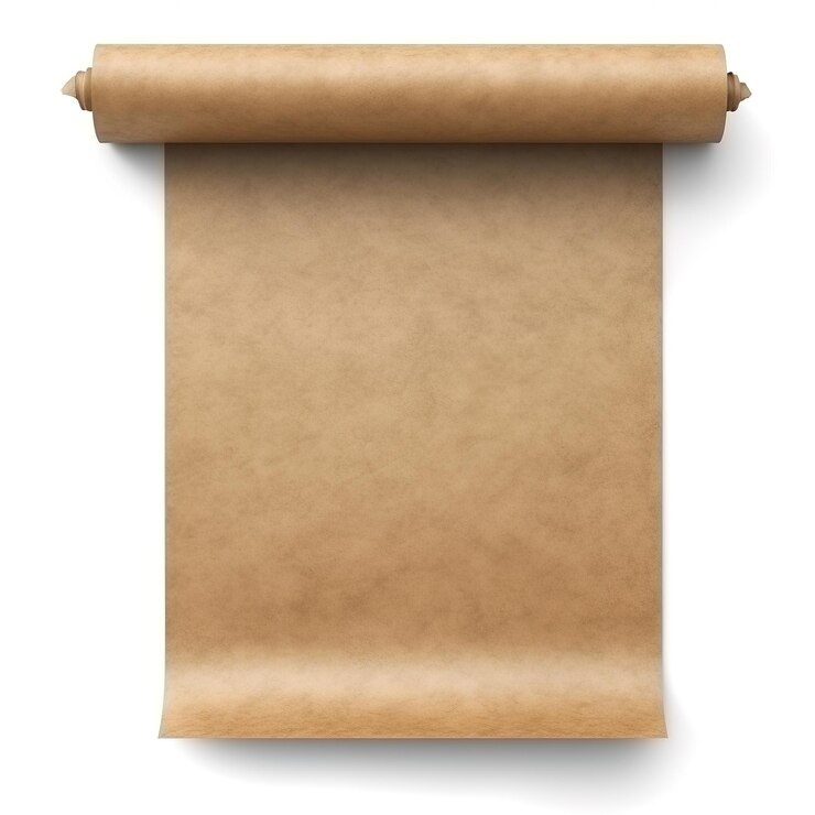 Photo strips of ripped textured adhesive kraft paper