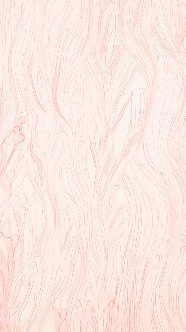 Photo stroke painting of pink flowers wallpaper plywood texture person