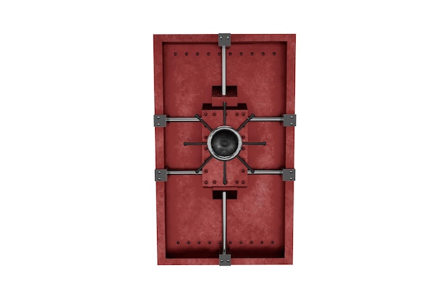 strong security metal gate with valve