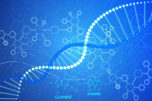 Structure molecule background