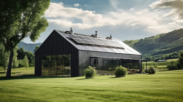 Structure steel barn