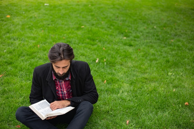 Student, young man in the university