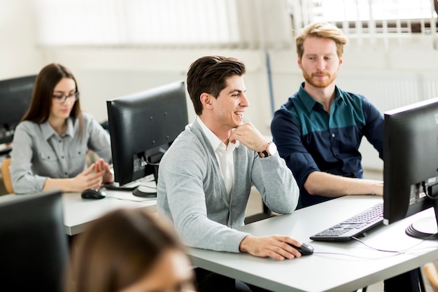 Studenten in de klas