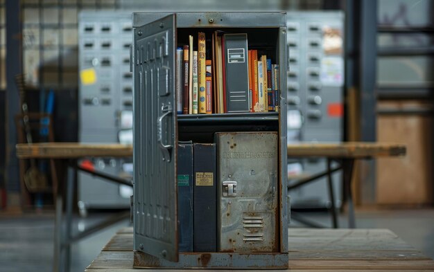 Foto studenten locker organisatie