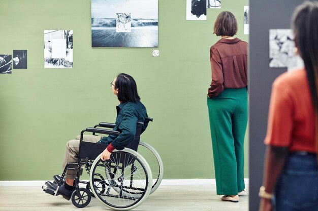 Students Visiting Photography Exhibition