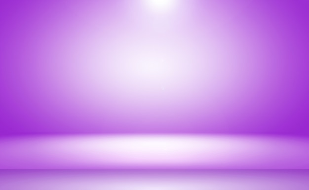 Studio background concept  abstract empty light gradient purple studio room background for product p...