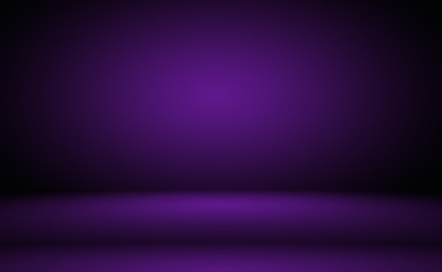 Studio background concept  abstract empty light gradient purple studio room background for product p...