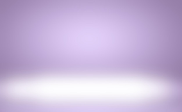 Studio background concept abstract empty light gradient purple studio room background for product pl