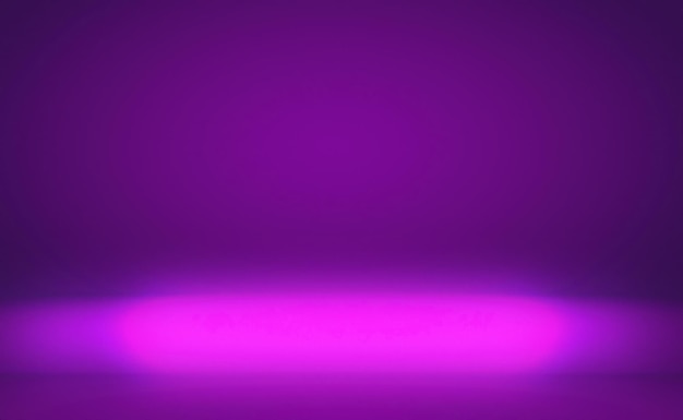 Studio background concept abstract empty light gradient purple studio room background for product pl