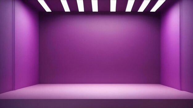 Studio background concept abstract empty light gradient purple studio room background for product pl