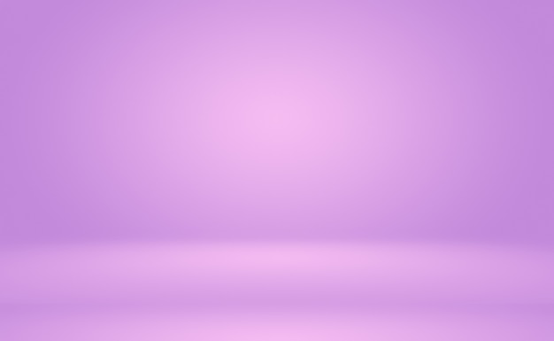 Studio Background Concept - abstract empty light gradient purple studio room background for product. Plain Studio background.