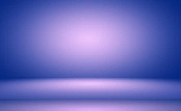 Studio Background Concept - abstract empty light gradient purple studio room background for product. Plain Studio background.