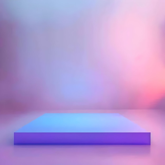 Концепция фоновой студии абстрактная пустая световая градиент фиолетовый фоновый фон студийной комнаты для продукта