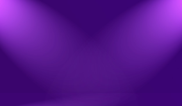 Studio Background Concept - abstract empty light gradient purple studio room background for product.