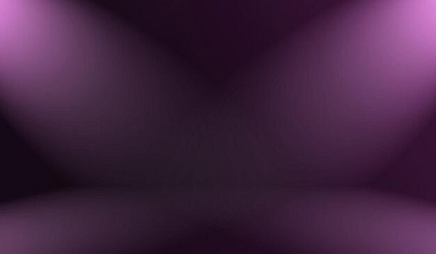 Studio Background Concept - abstract empty light gradient purple studio room background for product.