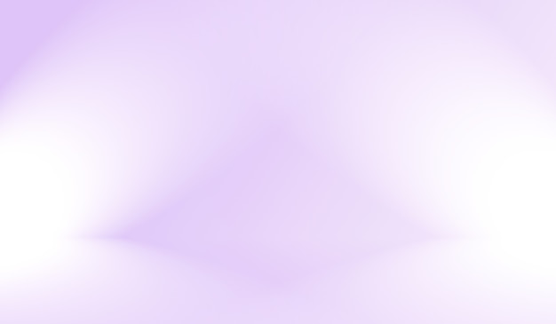Photo studio background concept - abstract empty light gradient purple studio room background for product.