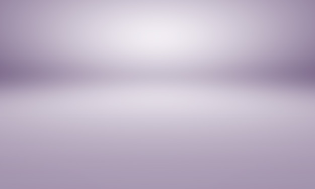 Photo studio background concept - abstract empty light gradient purple studio room background for product.