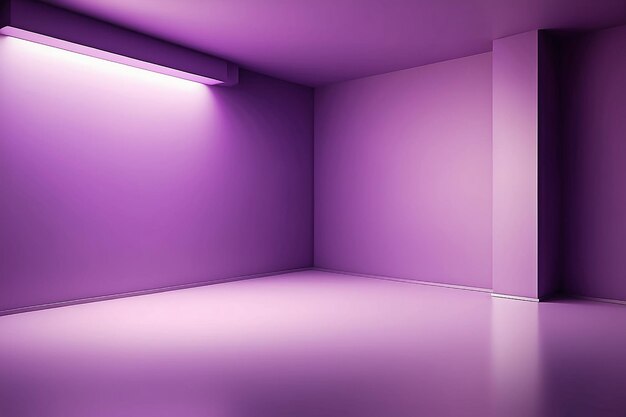 Studio background concept abstract empty light gradient purple studio room background for product