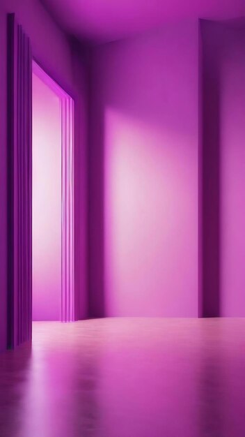 Studio background concept abstract empty light gradient purple studio room background for product