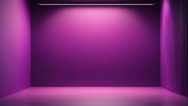 Studio background concept abstract empty light gradient purple studio room background for product