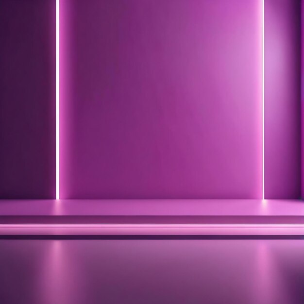 Studio background concept abstract empty light gradient purple studio room background for product