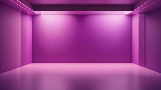 Studio background concept abstract empty light gradient purple studio room background for product